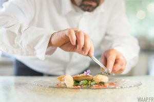restaurant Le Ricordeau - Détail préparation